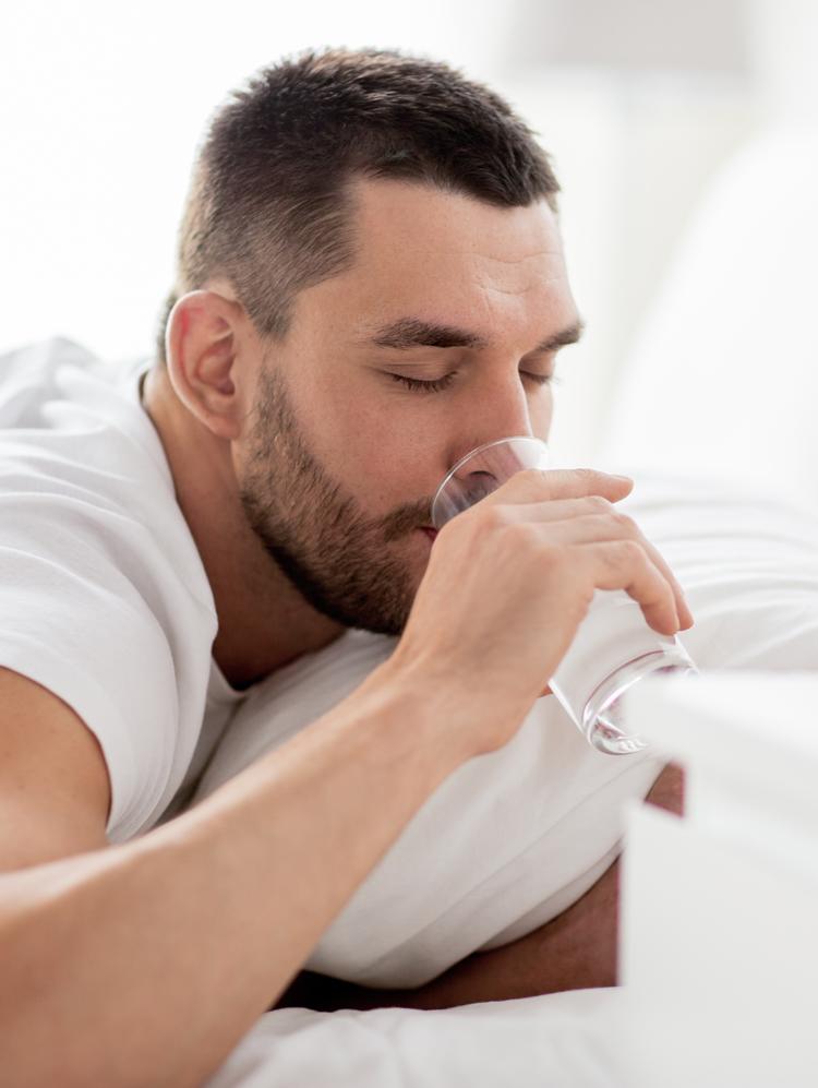 Water drinken in de ochtend is gezond